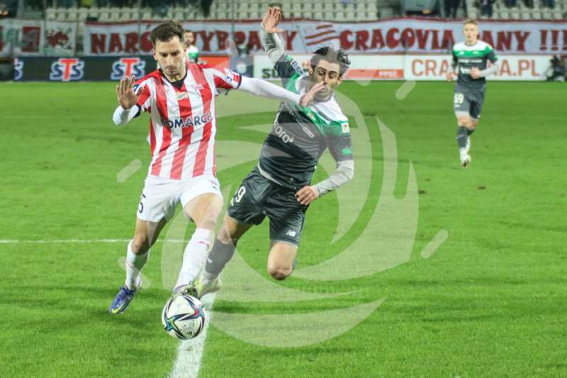 Piłka Nożna: PKO BP Ekstraklasa. Cracovia - Lechia Gdansk. - Agencja Fotograficzna